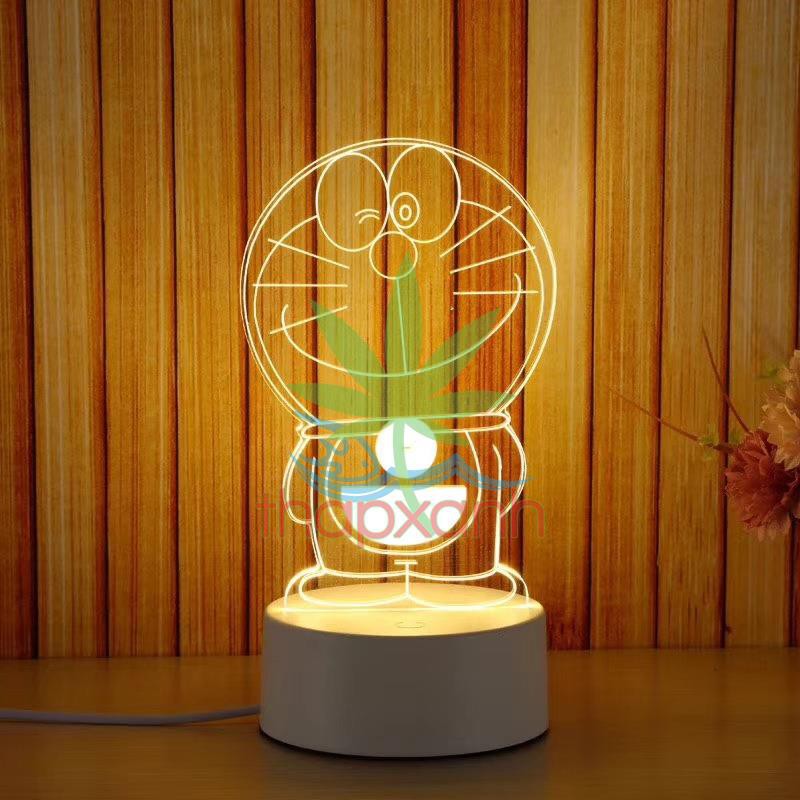 Đèn ngủ, đèn trang trí, Led 3D hình con Ngựa