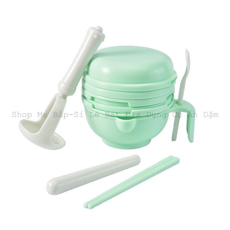 Bộ chế biến ăn dặm 9 dụng củ kiểu nhật cho bé