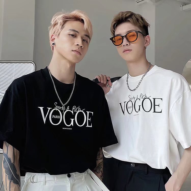 Áo nam Ngắn Tay In Hình Thời Trang