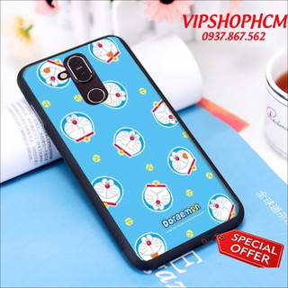 Ốp lưng Nokia 5.1 Plus/ 6/ 6.1 Plus/ 7 Plus/ 8.1 Hình Doremon Vui Nhộn - viền TPU dẻo
