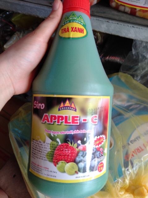Siro Apple-C Bắc Cường can 2kg
