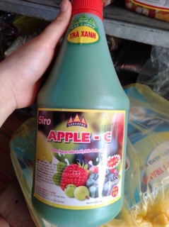 Siro Apple-C Bắc Cường can 2kg