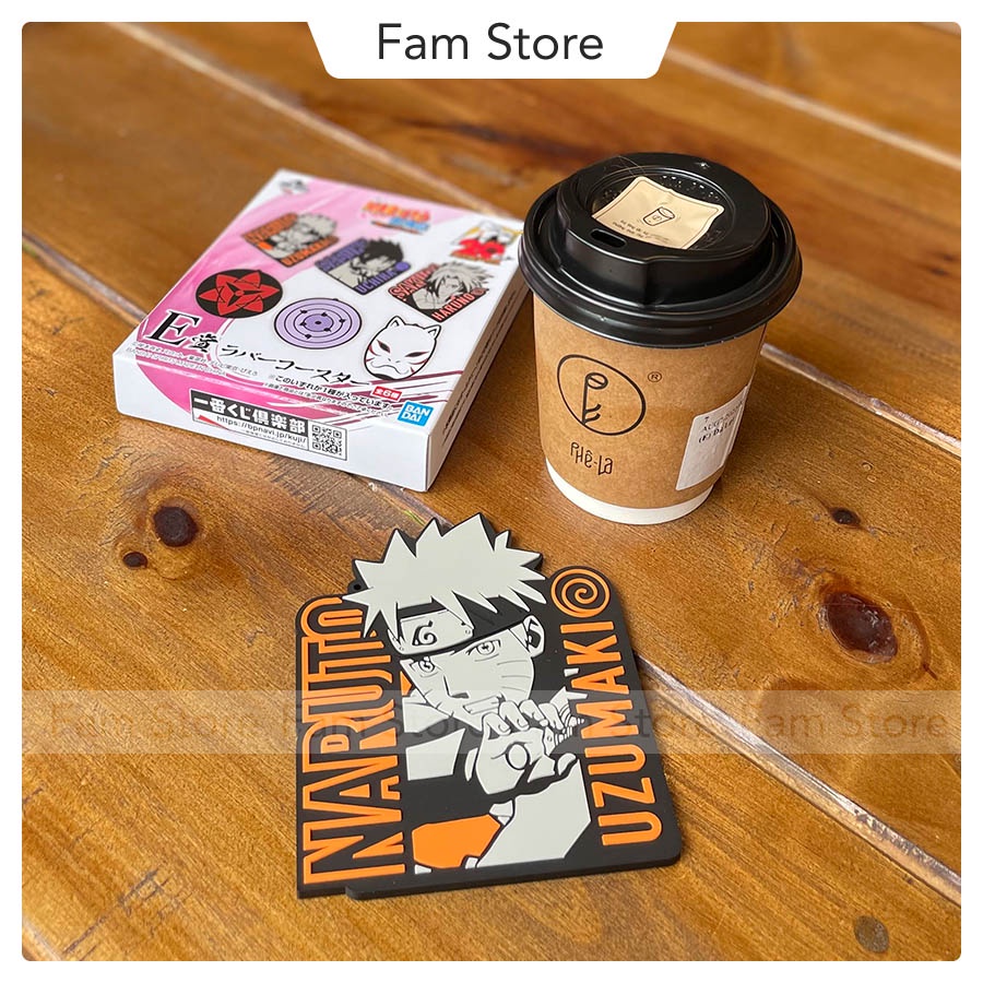 Bộ sưu tập lót ly Naruto Shippuden Shinobi Bonds