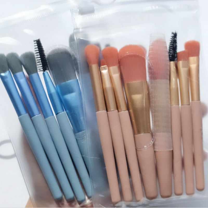 Bộ cọ trang điểm 8 cây lông siêu mềm,đầu lông bám,cọ chắc chắn,sang chảnh