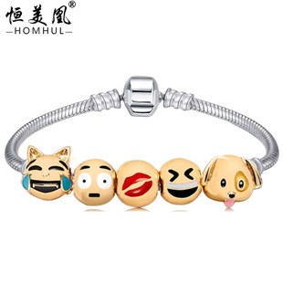 GD European and American anchor loose beads bracelet beaded accessories DIY geometric jewelry accessories