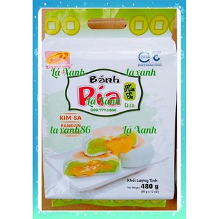 Gói 12 Cái Bánh Pía Kim Sa Dứa Mini Tân Huê Viên