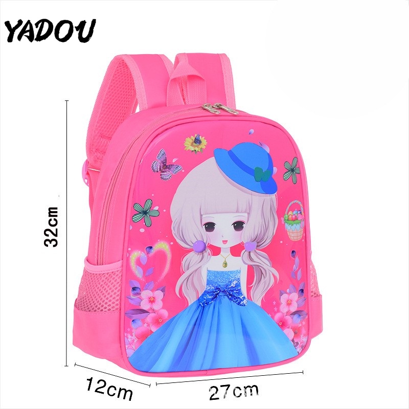 Menas Balo Siêu Nhẹ In Họa Tiết Hoạt Hình Dễ Thương Cho Bé