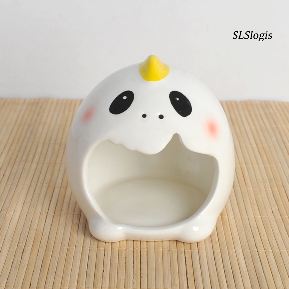 Lồng Ngủ Bằng Gốm Họa Tiết Hoạt Hình Dễ Thương Cho Thú Cưng Chuột Hamster