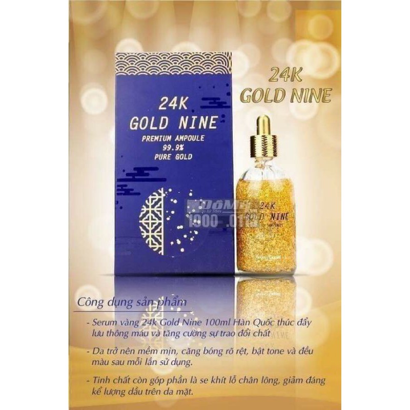 Serum Tinh chất Vàng 24K ( Gold Nine & White Nine)