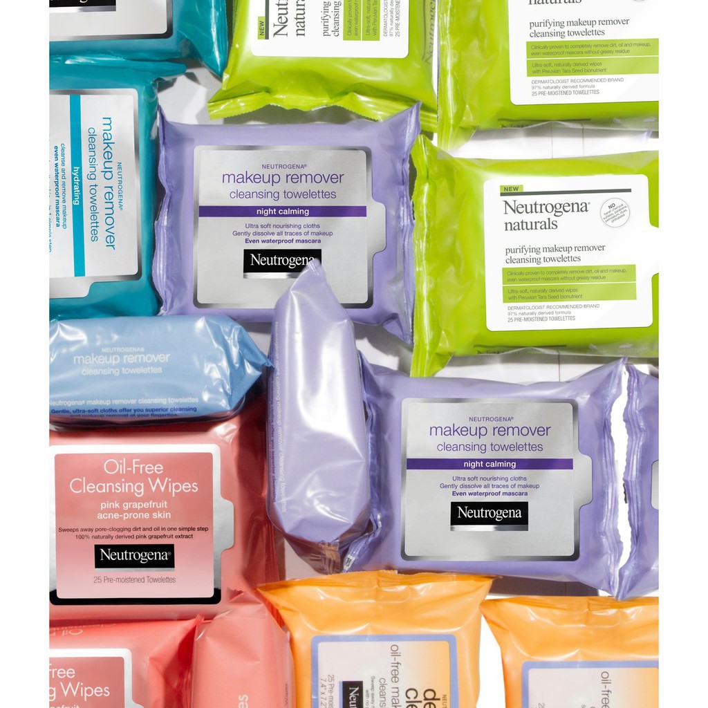 Khăn ướt tẩy trang ne𝘂𝘁𝗿𝗼𝗴𝗲𝗻𝗮