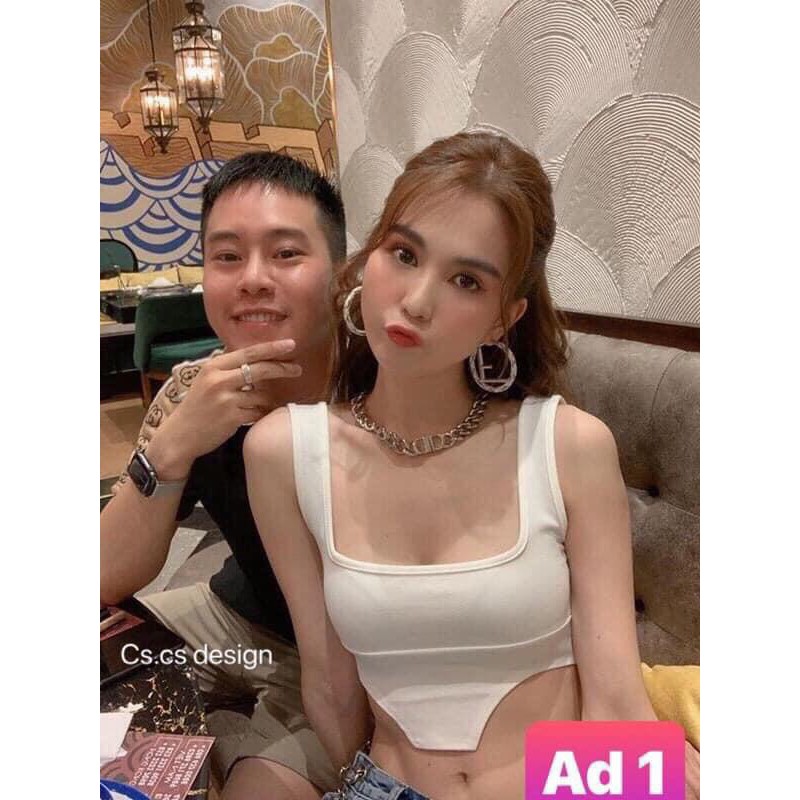 áo kiểu croptop dáng độc lạ, siêu đẹp,chất bozip