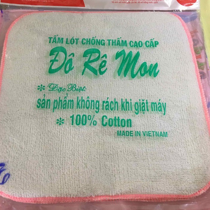 Miếng lót chống thấm cotton Doremon cho bé