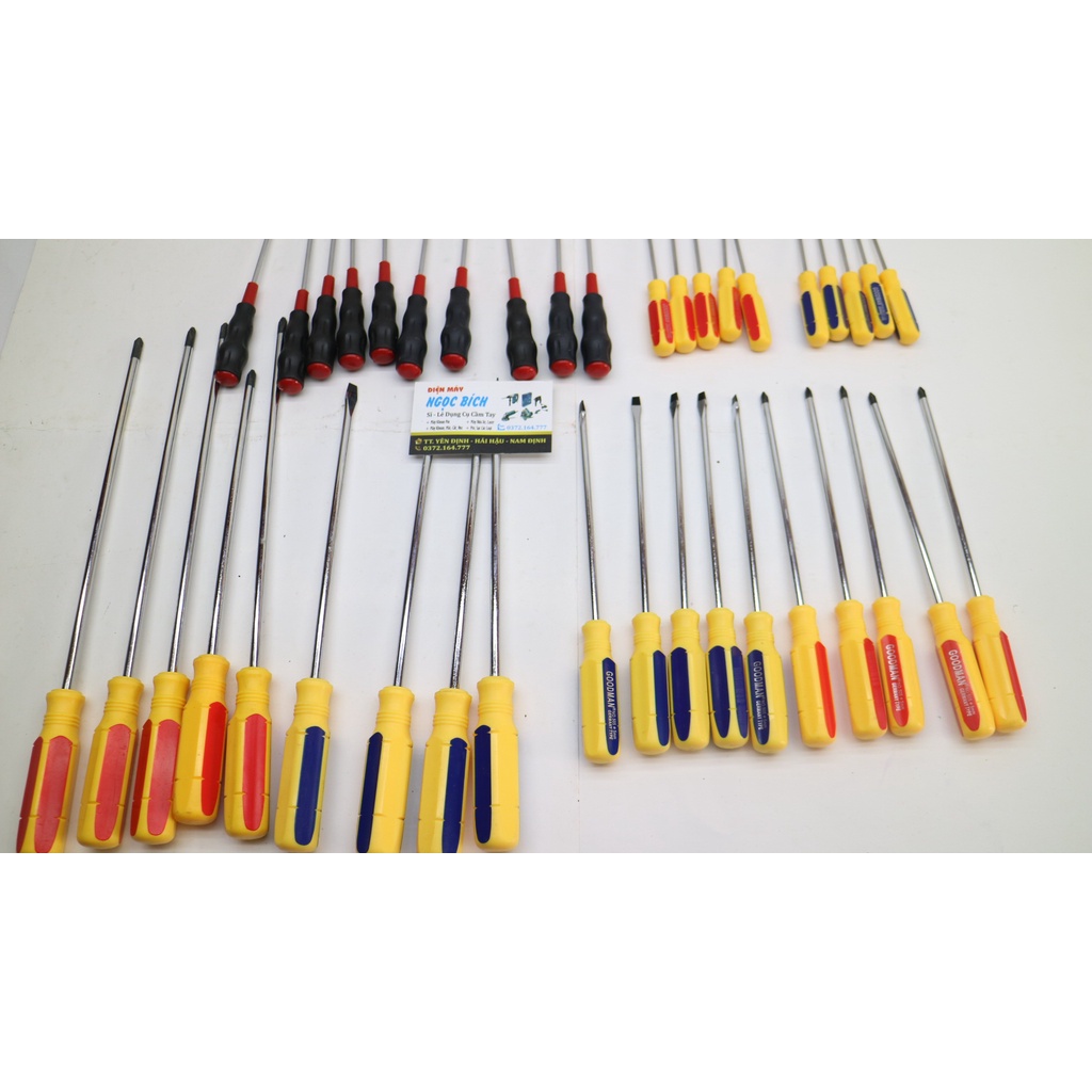 Tua vít sọc đủ size 3mm 4mm 5mm 6mm - 1 chiếc