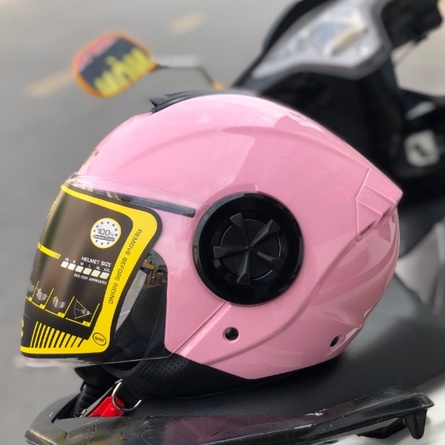 Mũ bảo hiểm Roc R06, Mũ bảo hiểm Roc 3/4 có kính cao cấp