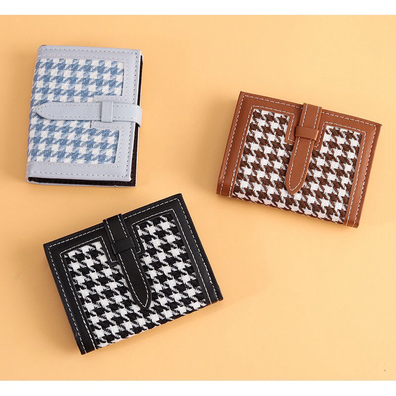 Ví nữ ngắn đẹp giá rẻ mini cầm tay thời trang 3 màu Lalava Store VD13