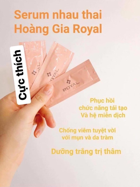 Serum nhau thai cuống rốn Royal