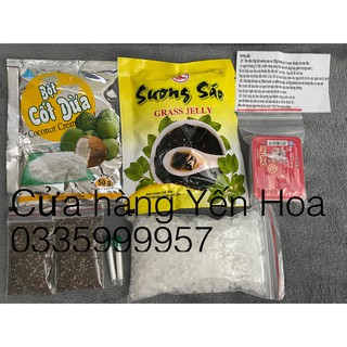 Set Sương Sáo Hạt chia nước cốt dừa - 6 món