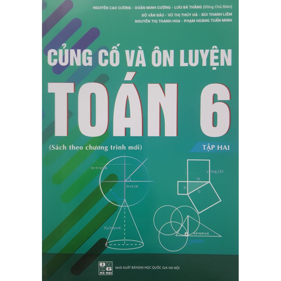 Sách - Combo Củng cố và ôn luyện Toán 6