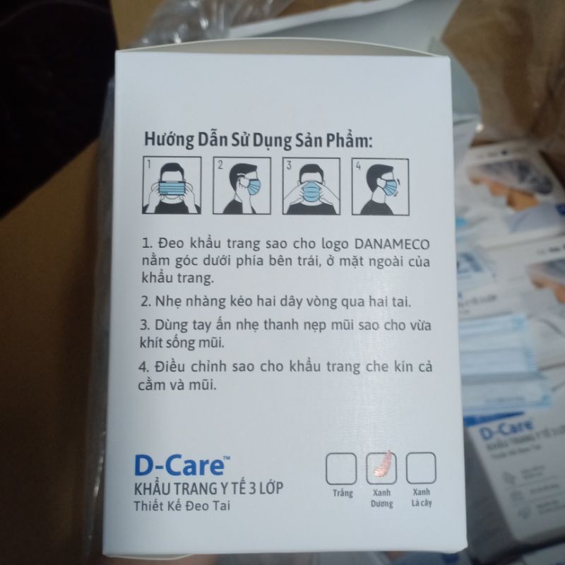 [Mã FAMAYFA2 giảm 10K đơn 50K] Khẩu trang DANAMECO TIỆT TRÙNG 1 CÁI/GÓI CÓ GIÂÝ LỌC KHÁNG KHUẨN | BigBuy360 - bigbuy360.vn