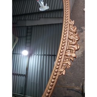( KT 75*95 cm) Gương vintage khung gỗ DPGG02