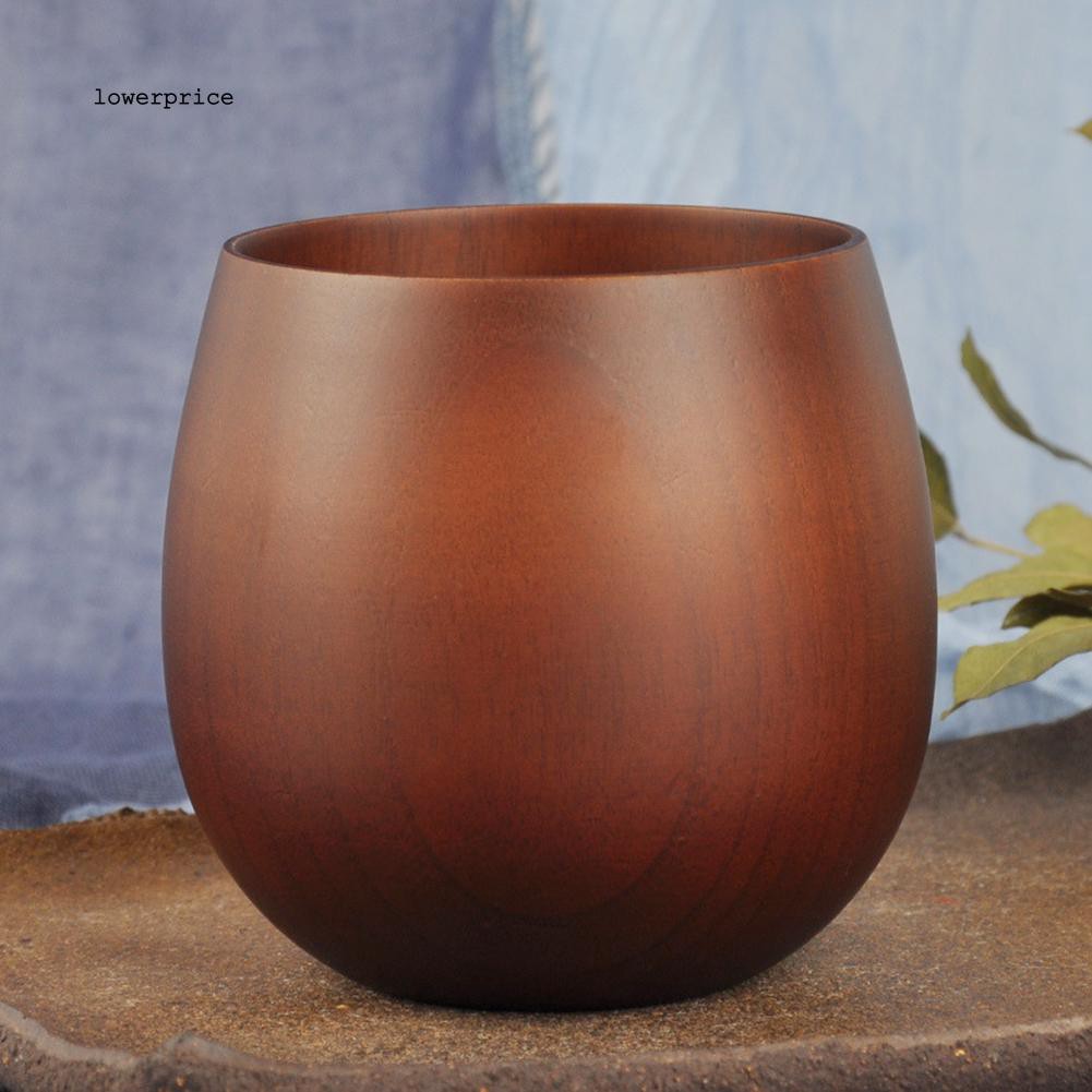 Ly uống nước có quai chất liệu gỗ độc đáo