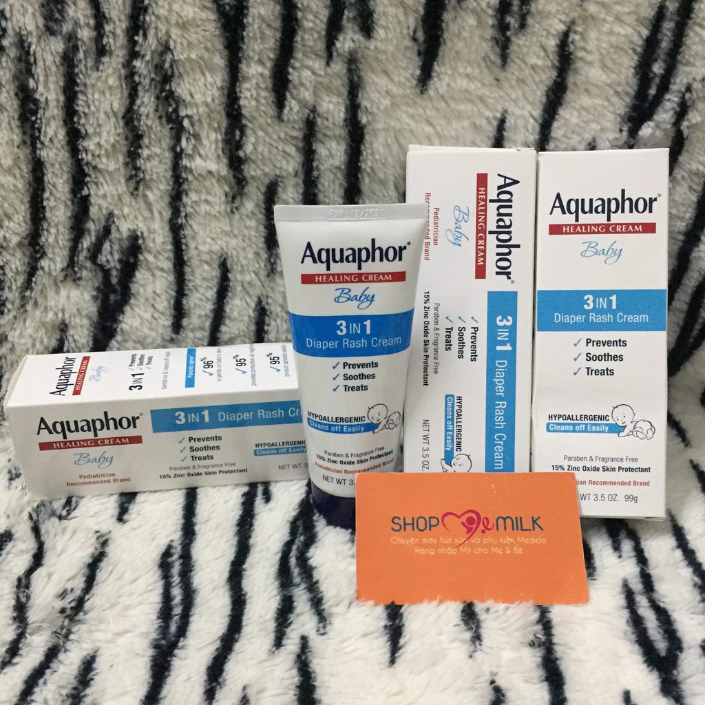 Kem Đa Năng AQUAPHOR BABY Dưỡng Da, Chống Hăm, Nứt Nẻ  Cho Bé Aquaphor Baby Advanced Therapy Healing Ointment