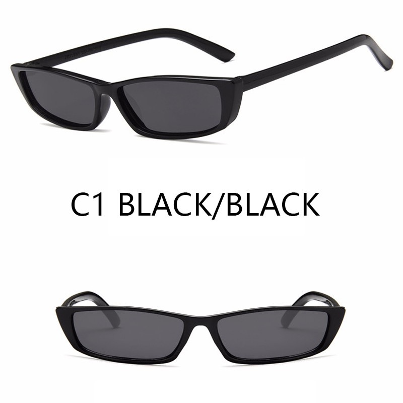 Mắt kính gọng hẹp cá tính thời trang cổ điển dành cho unisex