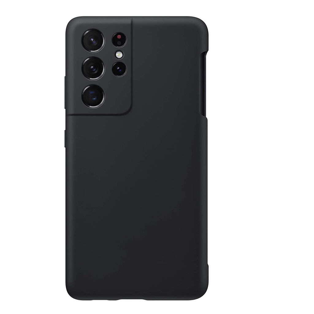 Ốp Điện Thoại Silicon Kèm Ngăn Đựng Bút Cảm Ứng Cho Samsung Galaxy S21 Ultra 0.7mm 4096