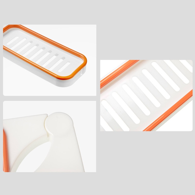 Giá Đỡ Để Đồ Dùng Nhà Tắm Gắn Góc Tường Không Cần Đục Lỗ Thoát Nước Tiện Dụng