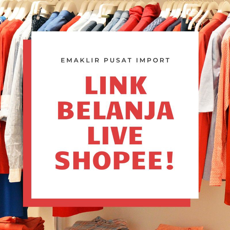 Túi Xách Mua Sắm In Chữ Link Live Shopee Thời Trang