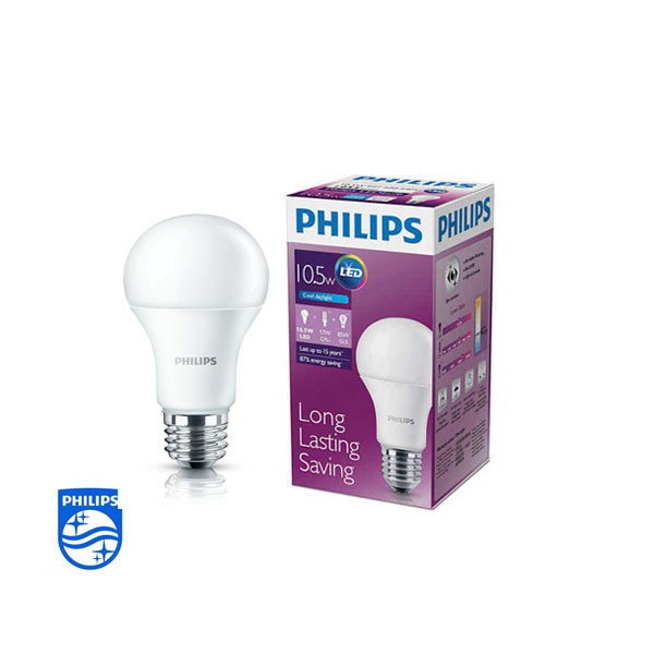 Bóng đèn led tròn Philips E27-10.5W
