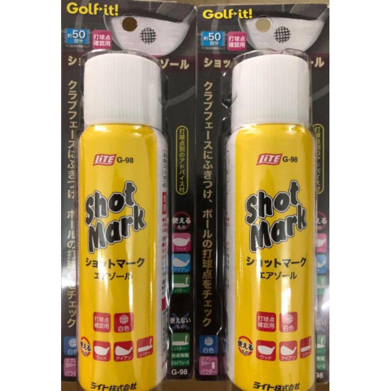 Xịt mặt gậy golf Shot Mark