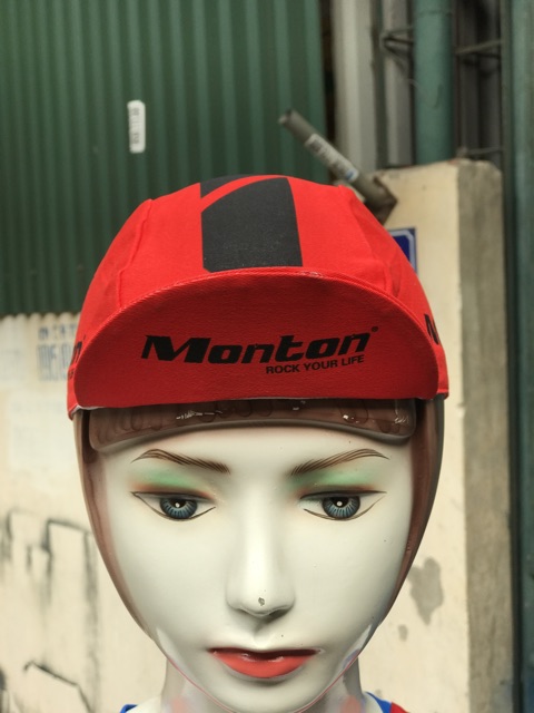 Mũ vải lưỡi trai cho xe đạp Monton