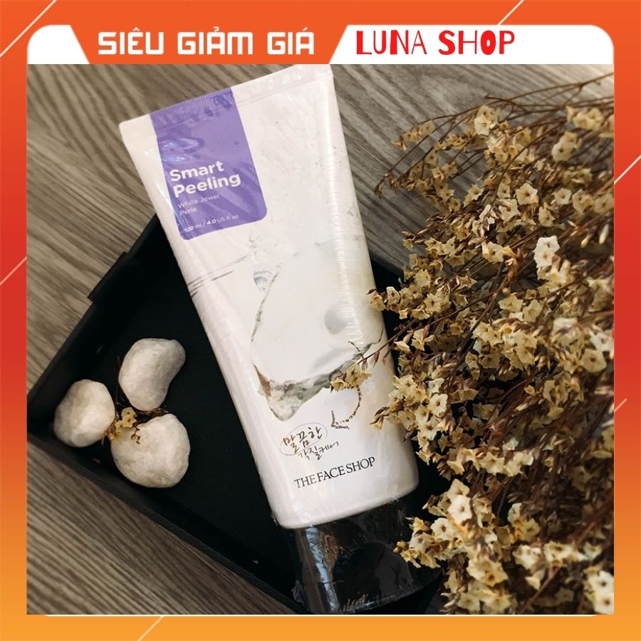 TẨY DA CHẾT / THE FACE SHOP /Tẩy Da Chết Ngọc Trai - White Jewel PeelingThe Face Shop Smart Peeling 120ml | BigBuy360 - bigbuy360.vn