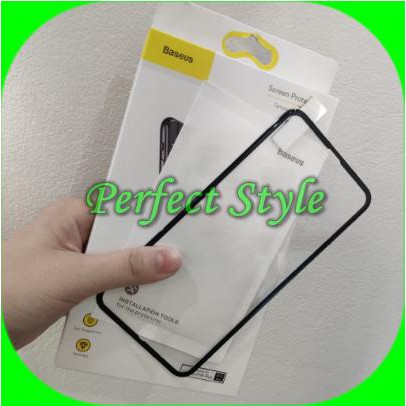 [Iphone_Baseus] Cường lực dẻo cong 2.D viền giả iphone X hiệu Baseus Iphone 6/7/8/X/XS/XR/11/11PRO/11PRO Max