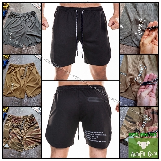 Quần short Nam ASRV 1 lớp, Quần Đùi Nam Thể Thao, Tập Gym hàng nhập khẩu [AUTOFIT GYM]