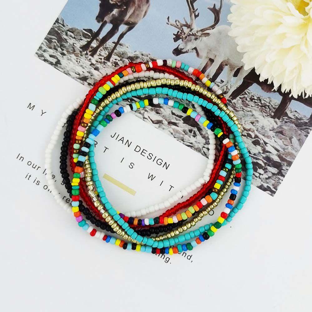 BACK2LIFE Lắc Chân Handmade Phong Cách Boho Cá Tính Cho Nữ