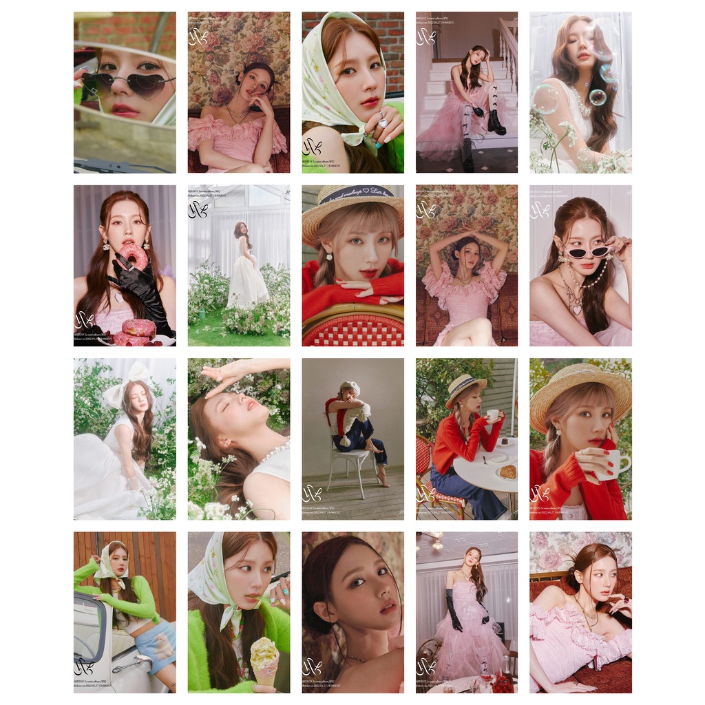 Lomo card 20 ảnh thành viên nhóm (G)I-DLE - Miyeon - MY