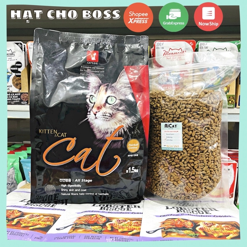 Hạt CATSEYE bao 13,5kg Cho Mèo | Cats Eye - Dinh Dưỡng Tiêu Búi Lông Tiêu Hóa Tốt