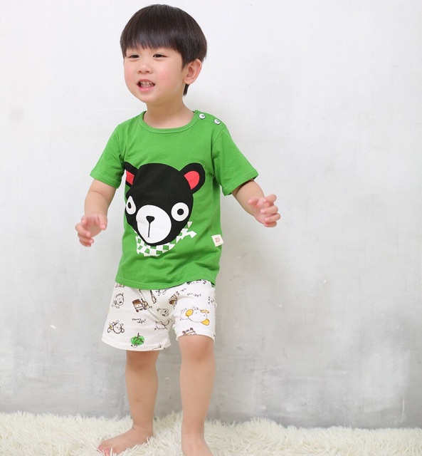 Bộ Quảng châu cotton cho bé