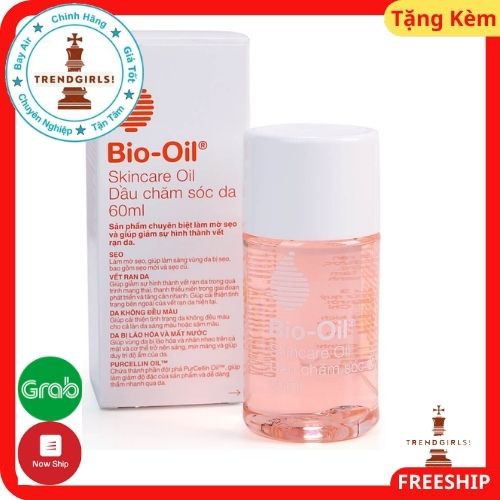 Dầu dưỡng Bio Oil, Nam Phi (60ml và 125ml) giảm rạn da và giúp mờ sẹo cho mẹ bầu, mẹ sau sinh và trẻ em - trend girls