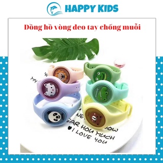 Đồ chơi thông minh đồng hồ vòng đeo tay tinh dầu chống muỗi có đèn Led nháy phát sáng, quà tặng cho bé yêu HAPPY KIDS247