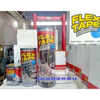 Băng keo chịu nước Flex tape 10cm nhập khẩu Mỹ(1 cuộn)