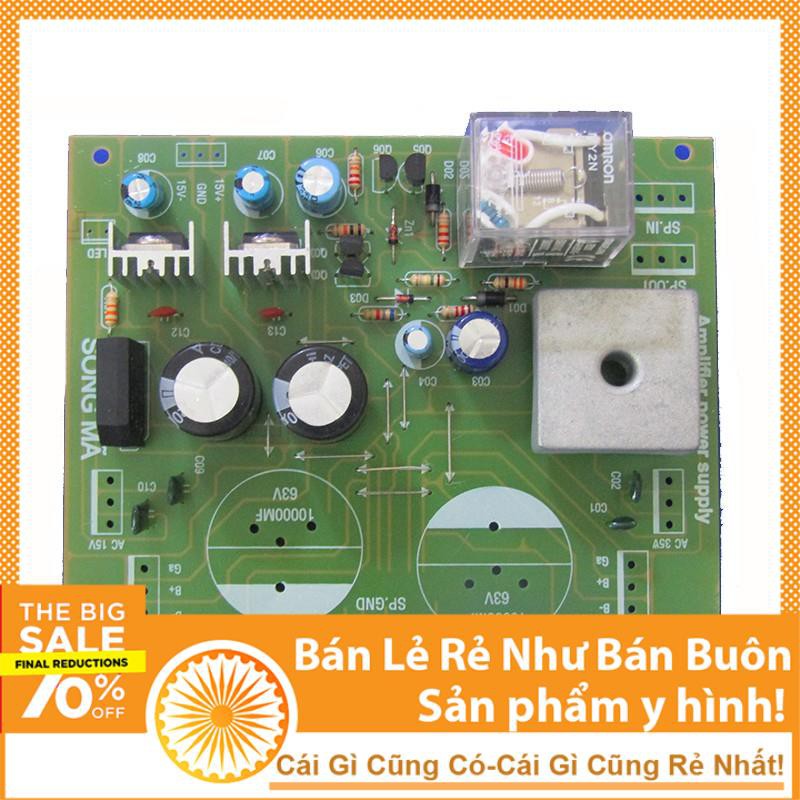 Mạch Nguồn Công Suất Amply 35V - 2 Tụ