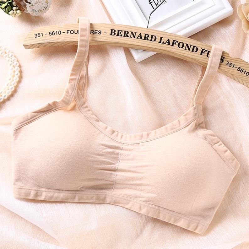 [Giá sỉ] Áo Bra 3 Dây Thun Cotton Có Đệm Ngực