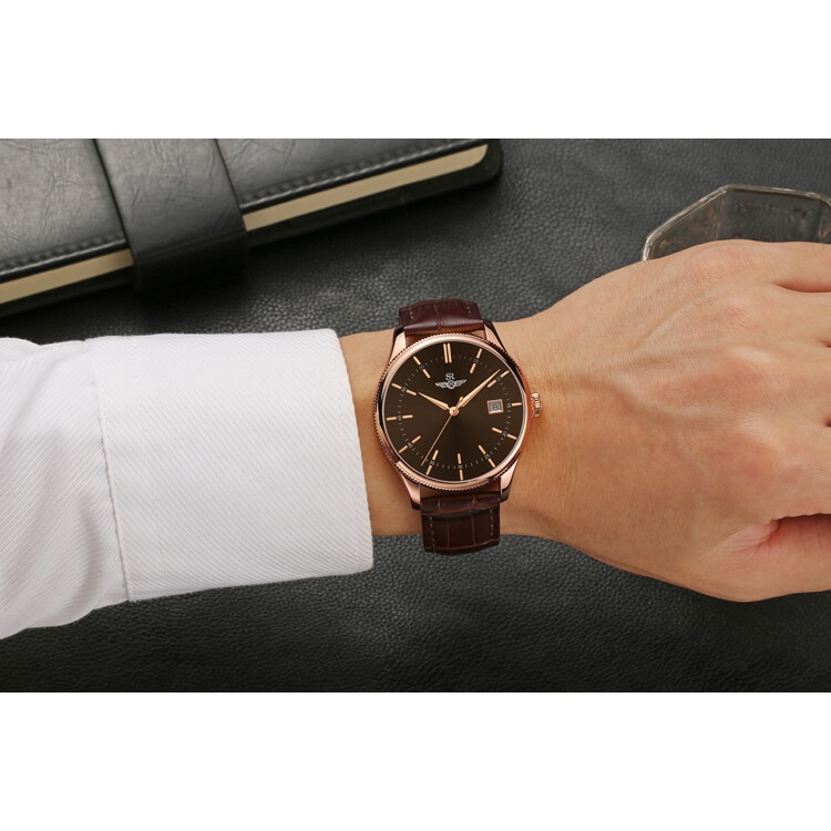 đồng hồ nam SRWATCH chính hãng Automatic AT SG8886.6103AT mặt kính sapphire chống trầy chống nước độ sâu 50m.