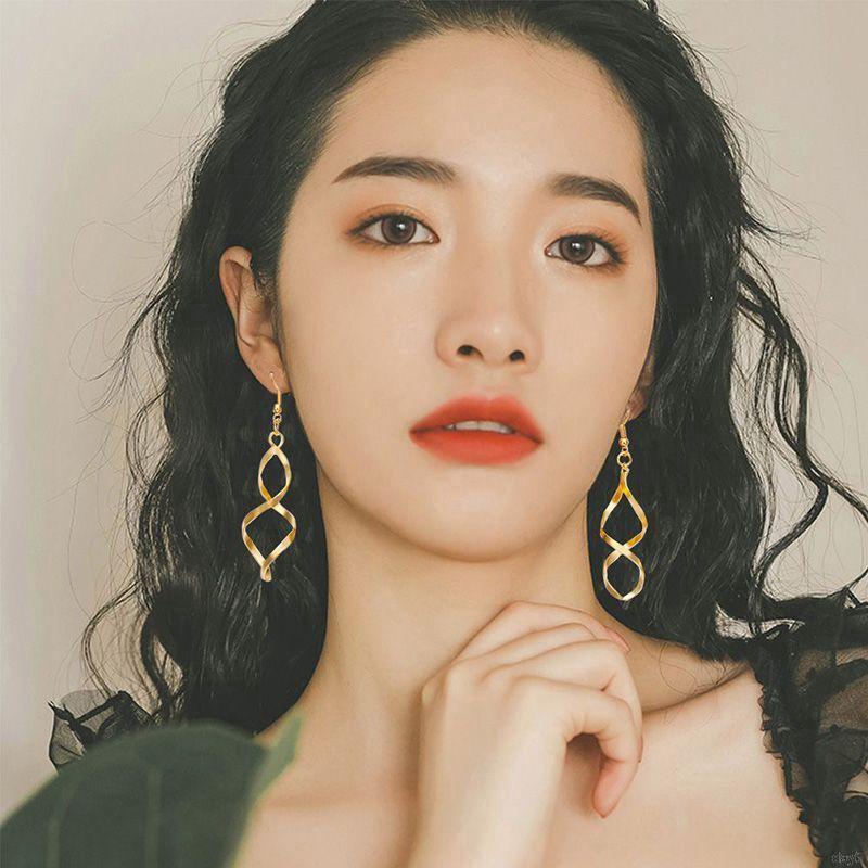 Day6 6 cặp bông tai tua rua sáng tạo phong cách Hàn Quốc