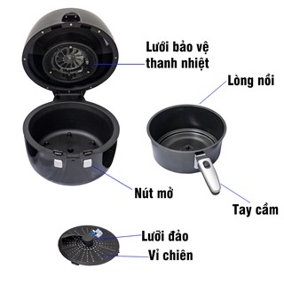 Nồi chiên không dầu Rapido RAF6.5M