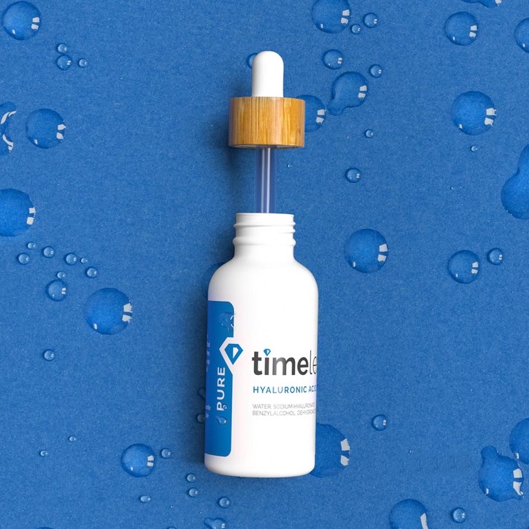 Serum Timeless Hyaluronic Acid 100% Pure Cấp Nước, Dưỡng Ẩm Da 30ml