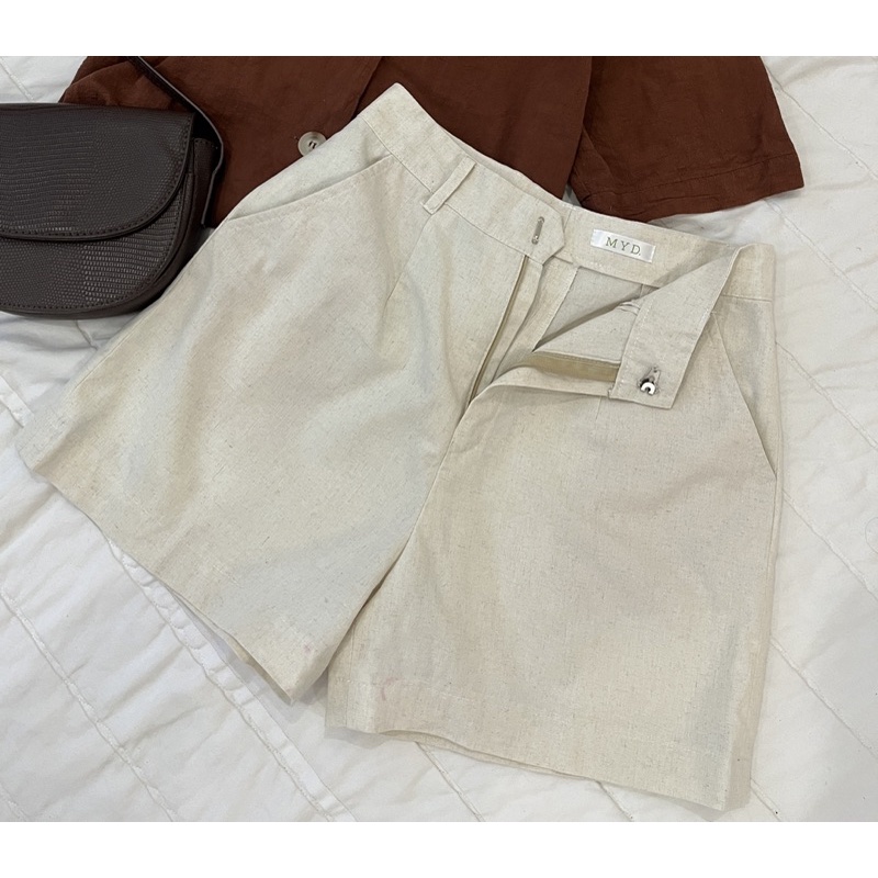 MYD. - Linn Short quần linen cao cấp